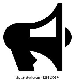 Bullhorn Megaphone Vector Icon