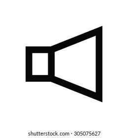 Bullhorn Vector Icon 
