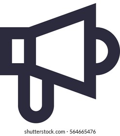 Bullhorn Vector Icon