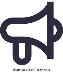 Bullhorn Vector Icon