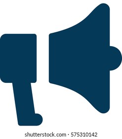 Bullhorn Vector Icon