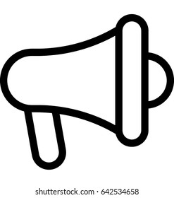 Bullhorn Vector Icon