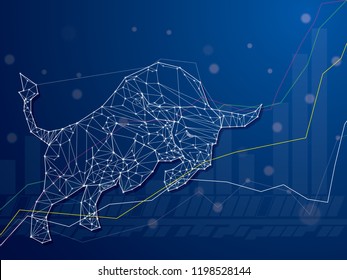 Bullish Symbols On Stock Market Vector Stock Vector (Royalty Free ...