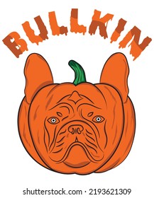 BULLKIN VECTOR ART T-SHIRT DESIGN