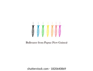 
Bullroarer from Papua (New Guinea)