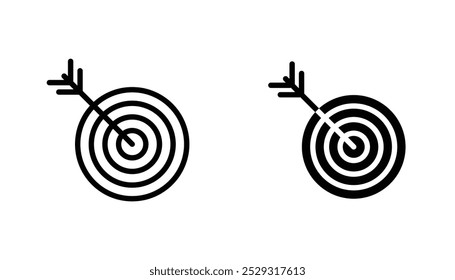 Bulls eye icon concept. Stock vector