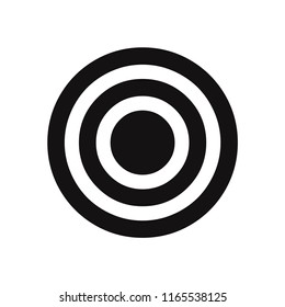 Bulls eye vector icon