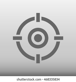 Bulls eye Vector Icon Illustration