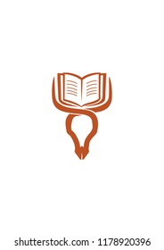 bull's head and book