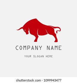 bulls logo vector 