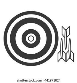 bullseye with darts