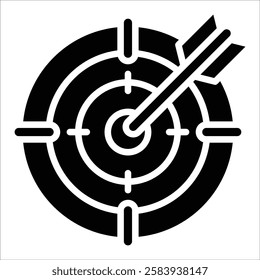 Bullseye Icon Element For Design