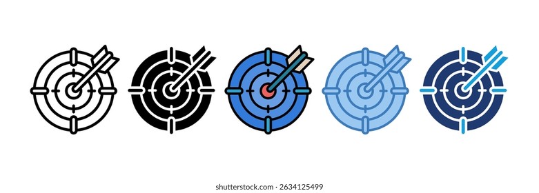 Elemento De Ícone De Alvo Para Design