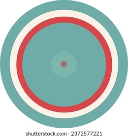 Bullseye Insights Flat Design Target Infographics