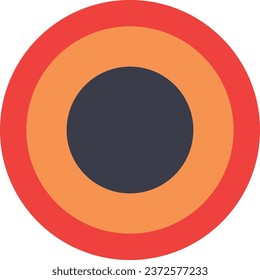 Bullseye Insights Flat Design Target Infographics