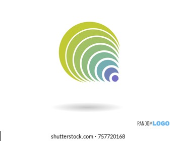 Bullseye logo on target. Unique for your company