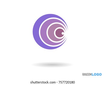 Bullseye logo on target. Unique for your company
