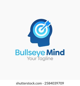 Bullseye Mind Logo Design Template. Good for Business, Agency, Community and Organization