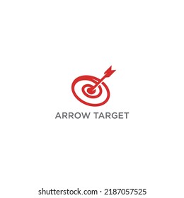 Bullseye target icon symbol. Arrow dart targeting market logo sign. on target logo Vector illustration image. Isolated on white background.