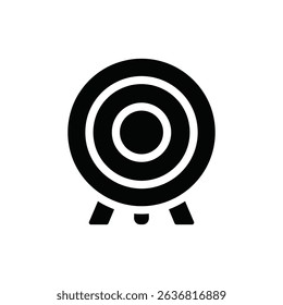 Bullseye Target Representing Goal Achievement and Business Planning