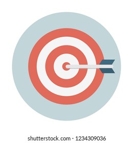 Bullseye target shot