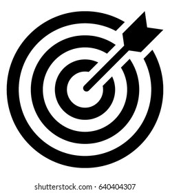 Bullseye Vector Icon