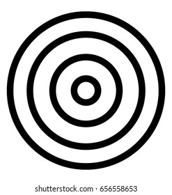 Bullseye Vector Icon