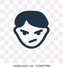 Bully vector icon isolated on transparent background, Bully transparency concept can be used web and mobile
