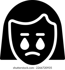 bully Vector illustration on a transparent background. Premium quality symmbols. Glyphs vector icons for concept and graphic design. 
