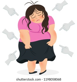 bullying girl sad