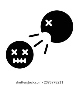 Bullying icon vector on trendy design