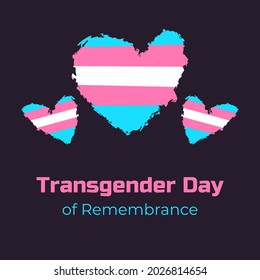 Bullying Of Transgender. Transgender Day Of Remembrance. November 20. For Background, Banner, Card, Poster