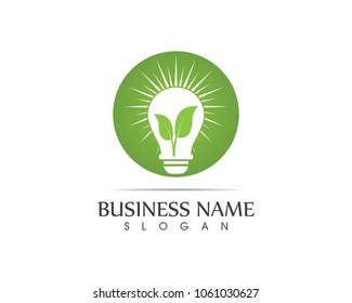 Bulp eco logo design concept