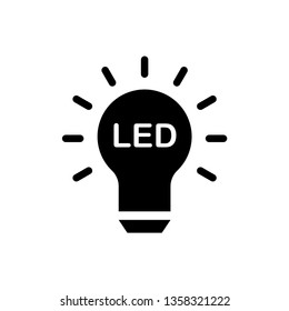 Bulp Lamp Icon Vector