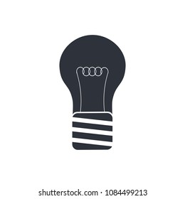 bulp lamp icon vector idea