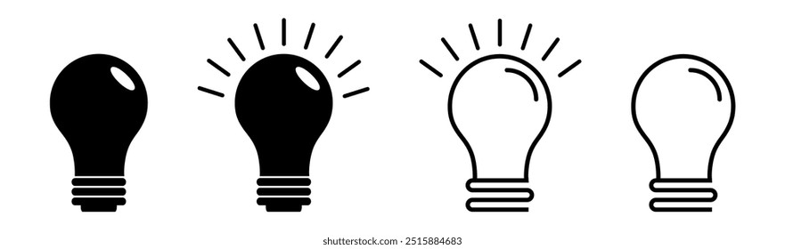 
Bulp Lamp Icon Vector.Bulp Lamp Icon Vector.
