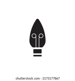 bulp lamp vector for website symbol icon presentation