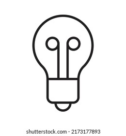 bulp lamp vector for website symbol icon presentation