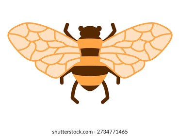  Abelha Abelha. Ícone de vespa, conceito de inseto, sinal de abelha. Abelha Mel Bonita. Abelha vetor simples Insect