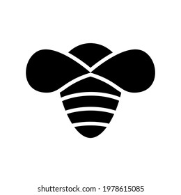bumblebee icon or logo isolated sign symbol vector illustration - high quality black style vector icons
