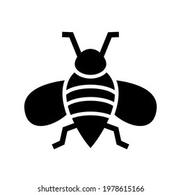 bumblebee icon or logo isolated sign symbol vector illustration - high quality black style vector icons
