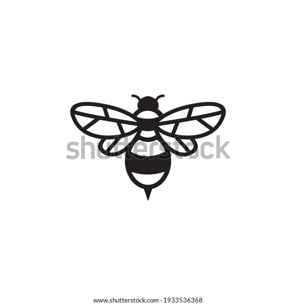 Bumblebee Icon Symbol Sign Vector Stock Vector (Royalty Free ...