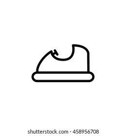 Bump Car Outline Icon