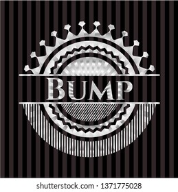 Bump silvery emblem