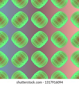 Bumper ball background - seamless pattern for game design.