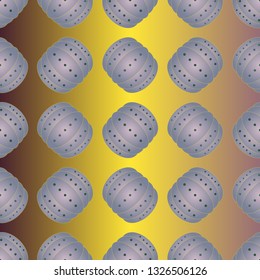 Bumper ball background - seamless pattern for game design.