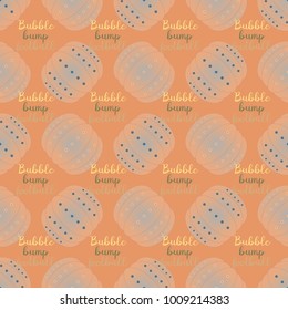 Bumper ball or bamperball football equipment seamless pattern for background.
