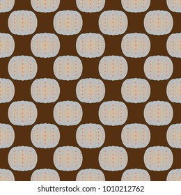 Bumper ball or bamperball football equipment seamless pattern for background.