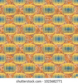 Bumper ball or bamperball football equipment seamless pattern for background.