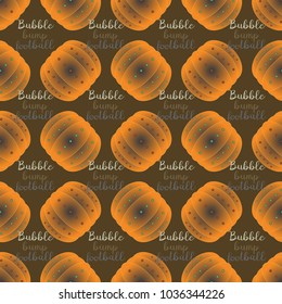Bumper ball or bamperball football equipment seamless pattern for background.